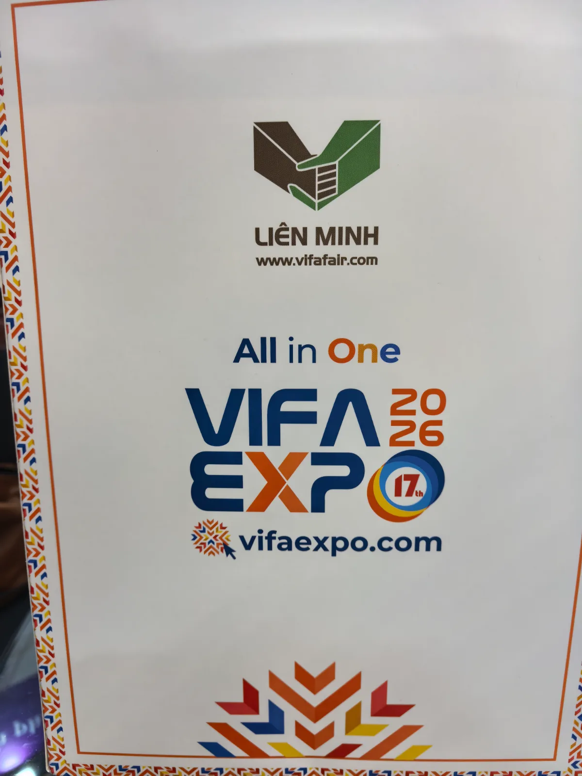 VIFA EXPO 2026 signage