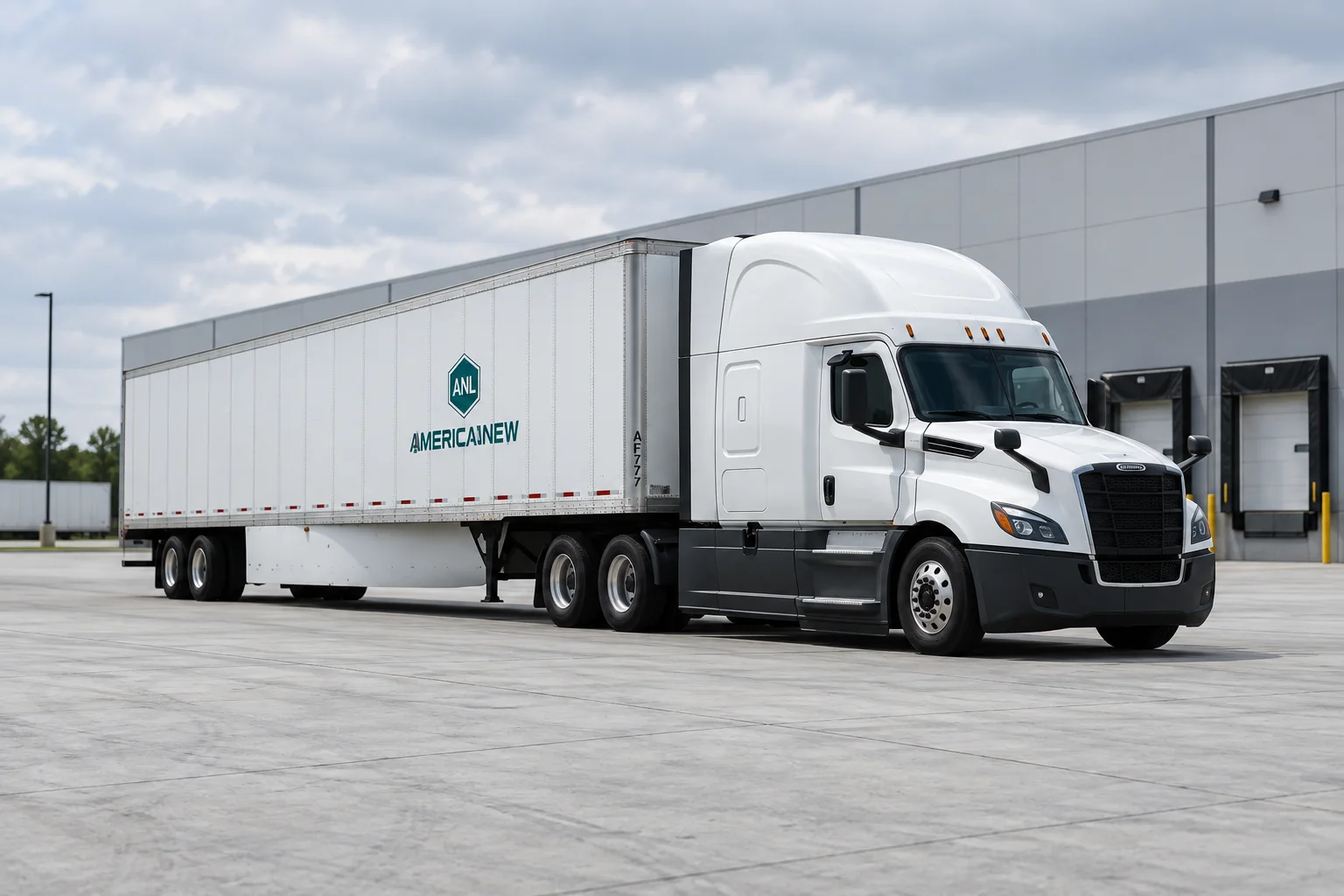 Trucks used for domestic freight transport
